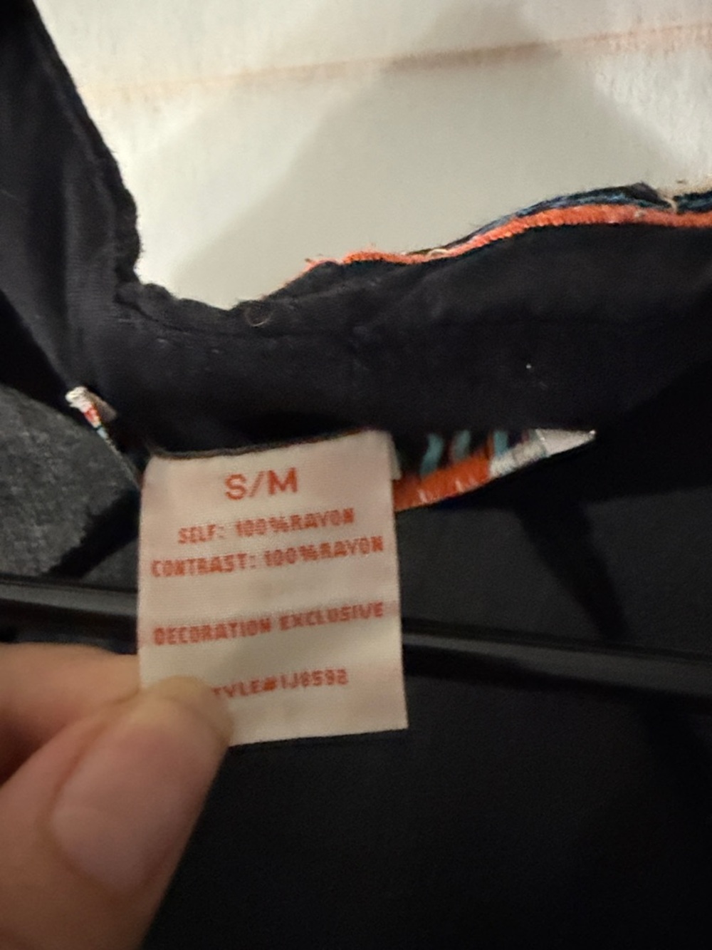Flying Tomato Black Top with Orange Logo Accent - Picture 3 of 4